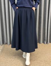 lacivert sz 5466 sentez floş etek