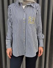 lacivert 25kc 4927 missemramiss gömlek 4