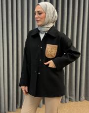 siyah 25kc 4896 missemramiss ceket