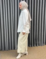 ekru 4890 missemramiss nakışlı gömlek 3