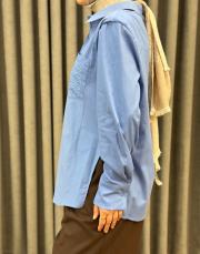 mavi 4890 missemramiss nakışlı gömlek 5