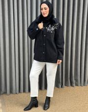 antrasit 4909 missemramiss kürklü ceket 2