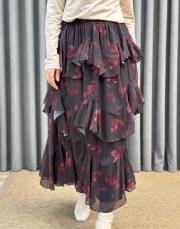 kahve bordo 4917 missemramiss volan etek 4