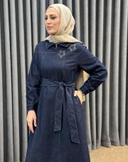 denim 26k 2009 nuss elbise 2