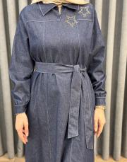 denim 26k 2009 nuss elbise 6