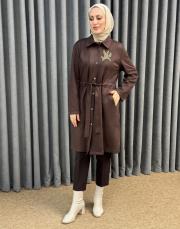 kahve sz 5585 sentez sofia pantolon 3
