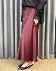 bordo sz 5457 sentez luna volanlı etek 2