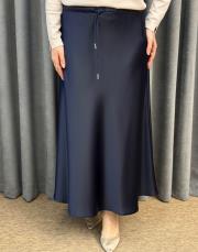 lacivert sz 5457 sentez luna volanlı etek