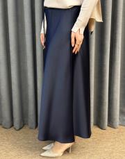 lacivert sz 5457 sentez luna volanlı etek 2