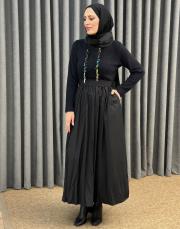 siyah 4901 missemramiss lumore elbise