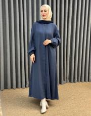 lacivert 252562 micca soft modal içerikli şal detaylı kap