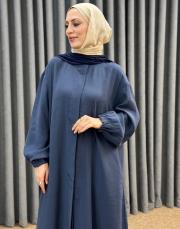 lacivert 252562 micca soft modal içerikli şal detaylı kap 3