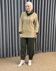 bej haki 4993 missemramiss flowin takım