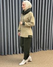 bej haki 4993 missemramiss flowin takım 6