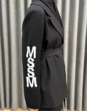 siyah 5052 missemramiss triko ceket takım 6