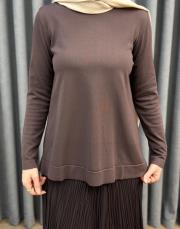 kahve 26k 902 nuss triko bluz 3