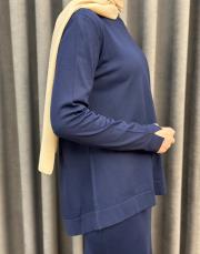 lacivert 26k 902 nuss triko bluz 2