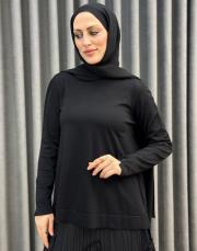 siyah 26k 902 nuss triko bluz