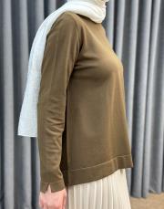 sütlü kahve 26k 902 nuss triko bluz 4