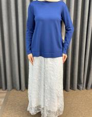 açık lacivert 26k 902 nuss triko bluz 3