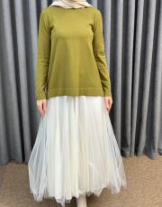 zeytin yeşili 26k 902 nuss triko bluz 4