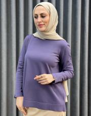 violet mor 26k 902 nuss triko bluz