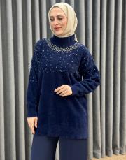 lacivert 26k 7003 nuss angora kazak