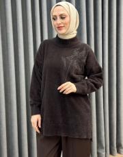 kahve 26k 7004 nuss angora kazak