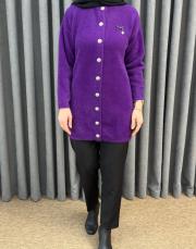 mor 26k 7005 nuss angora hırka 4