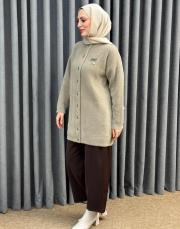 vizon 26k 7005 nuss angora hırka 3