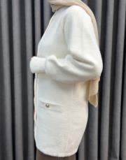 ekru 26k 7008 nuss angora hırka 6
