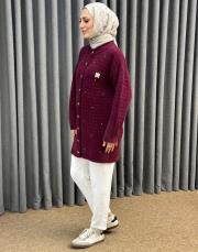 bordo 26 k 7010 nuss angora hırka 3