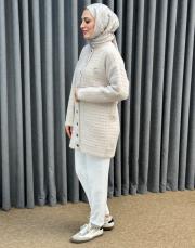 bej 26 k 7010 nuss angora hırka 3