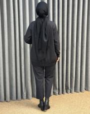 siyah 25k 4885 missemramiss glowe ceket takım 3