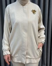 bej 25k 4885 missemramiss glowe ceket takım 5