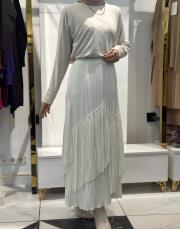 beyaz sz 5475 sentez viola parçalı etek 2