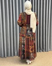 bordo 25k 4908 missemramiss layers desenli elbise 7