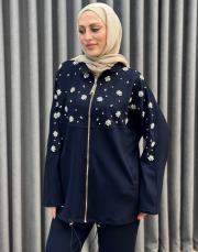 lacivert 25kp 5006 missemramiss işlemeli modal takım 2