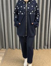 lacivert 25kp 5006 missemramiss işlemeli modal takım 4