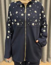 lacivert 25kp 5006 missemramiss işlemeli modal takım 5