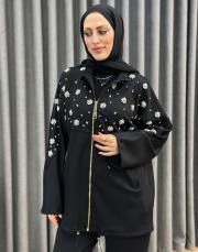 siyah 25kp 5006 missemramiss işlemeli modal takım 3