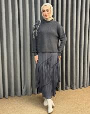 gri 25k 4873 missemramiss taş işlemeli triko kazak 2