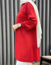 kırmızı 25y 500 nuss triko tunik 5