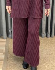 bordo 13540 nuss triko pantolon