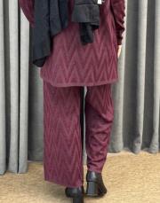 bordo 13540 nuss triko pantolon 2