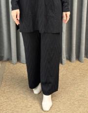 siyah 13540 nuss triko pantolon