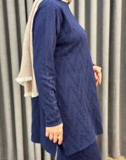 lacivert 01354 nuss triko tunik 3