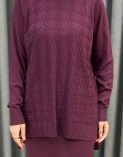 bordo 01350 nuss triko tunik 3