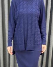 lacivert 01350 nuss triko tunik 3
