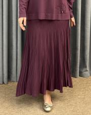 bordo 13520 nuss triko etek